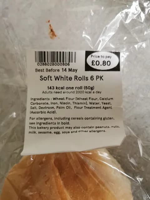 Soft White Rolls