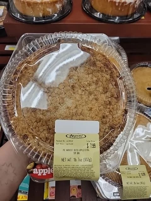 Jewel Osco Pie Harvest Dutch Apple