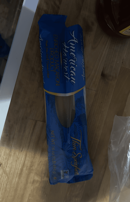 American Harvest Thin Spaghetti