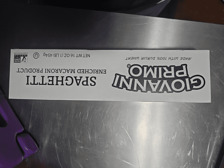 Giovanni Primo Spaghetti Enriched Macaroni Product