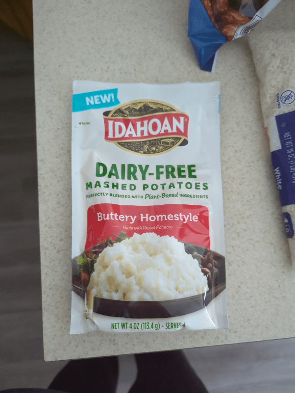 Idahoan Dairy-Free Buttery Homestyle Mashed Potatoes