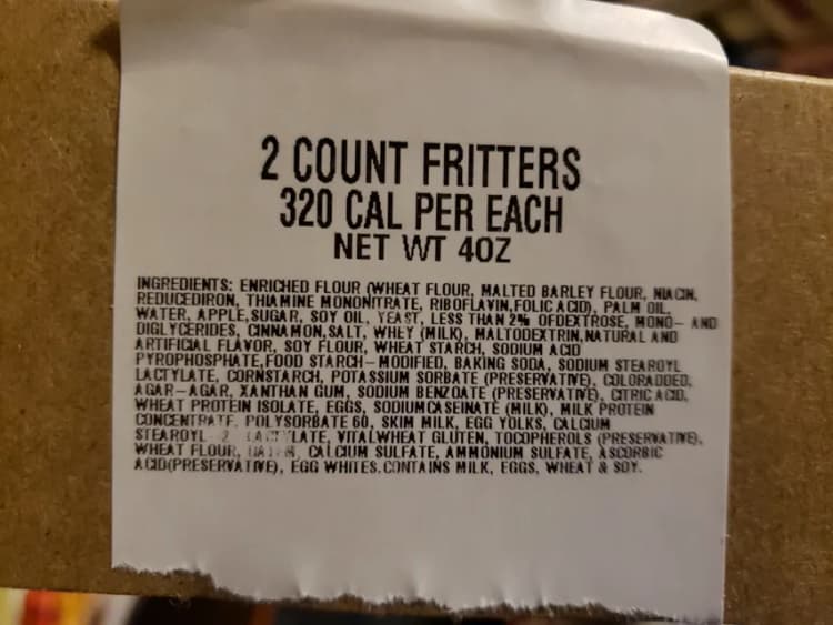 Freshness Guaranteed Apple Fritters
