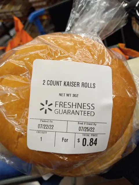 Freshness Guaranteed Kaiser Rolls