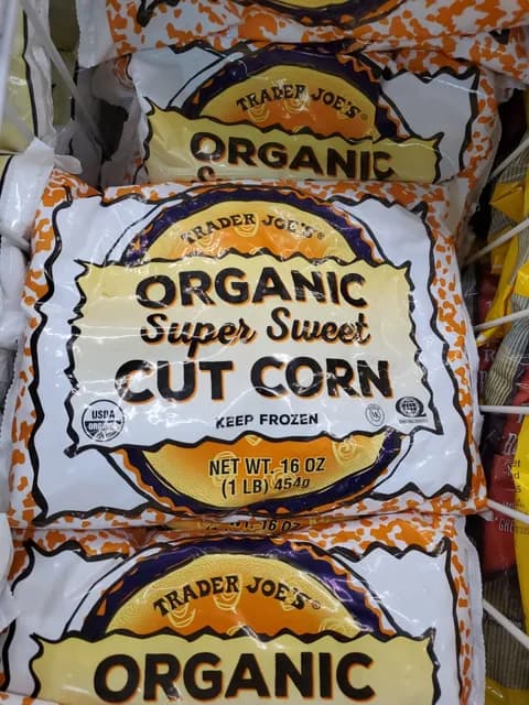 Trader Joe'S Organic Super Sweet Cut Corn