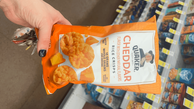 Quaker Cheddar Rice Crisps