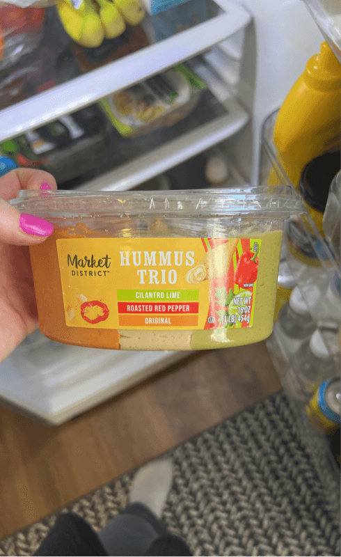 Market District Hummus Trio - Cilantro Lime, Roasted Red Pepper, Original