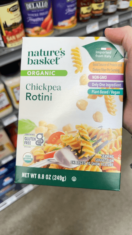 Nature'S Basket Organic Chickpea Rotini