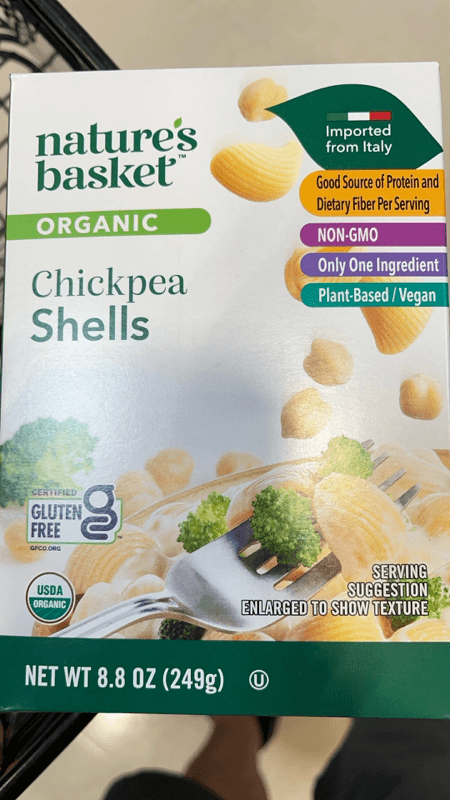 Nature'S Basket Organic Chickpea Shells