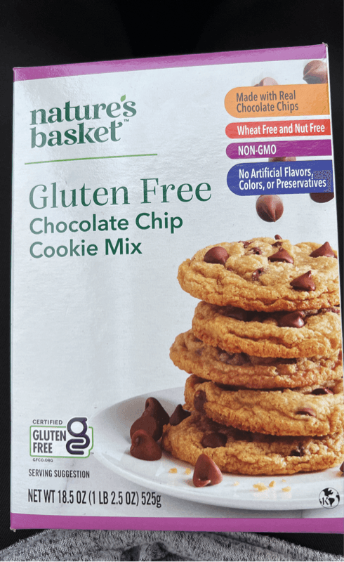 Nature'S Basket Gluten Free Chocolate Chip Cookie Mix