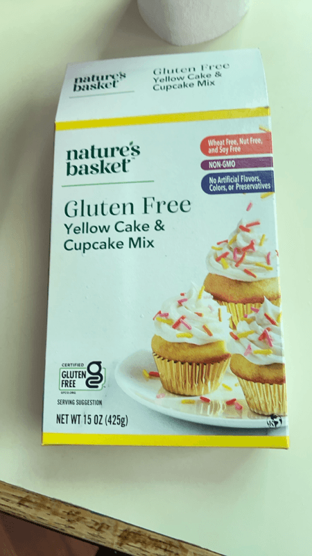 Nature'S Basket Gluten Free Yellow Cake & Cupcake Mix