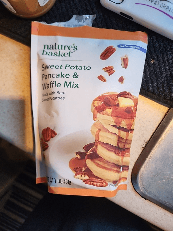 Nature'S Basket Sweet Potato Pancake & Waffle Mix