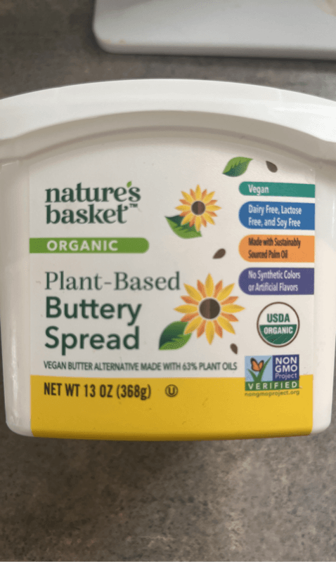 Nature'S Basket Plant-Based Buttery Spread