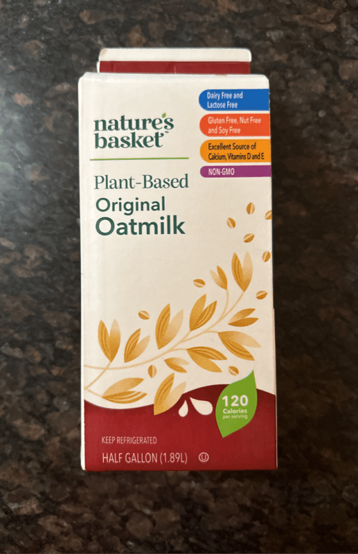 Nature'S Basket Plant-Based Original Oatmilk
