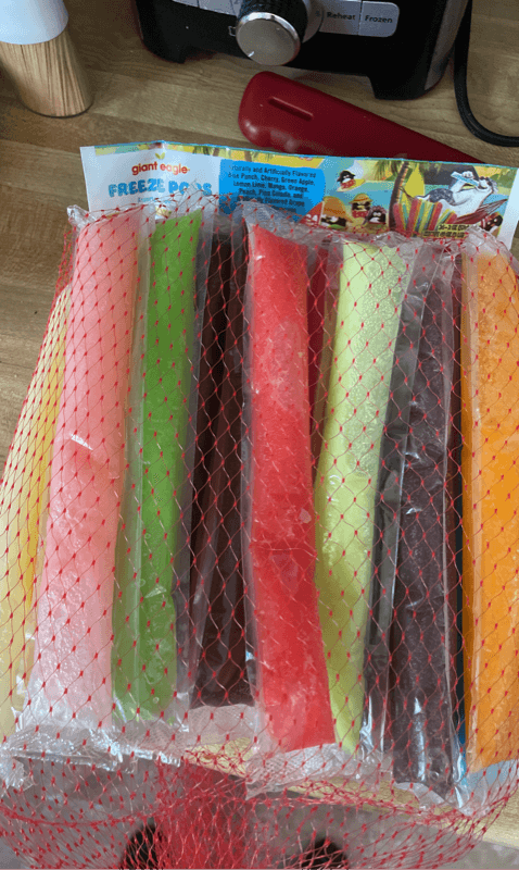 Giant Eagle Freeze Pops