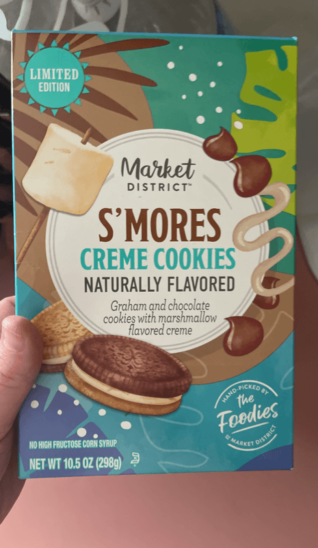 Market District S'Mores Creme Cookies