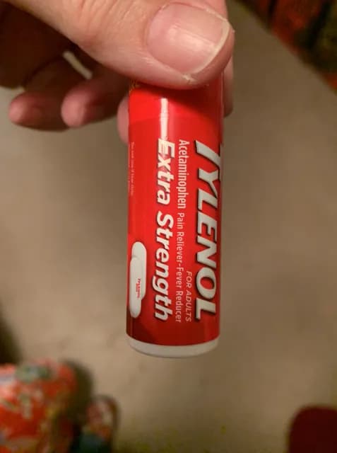 Tylenol Extra Strength Acetaminophen Pain Reliever-Fever Reducer