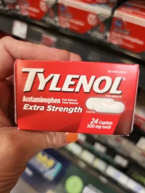 Tylenol Extra Strength Acetaminophen Caplets