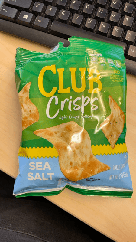 Club Crisps Light Crispy Butter Sea Salt