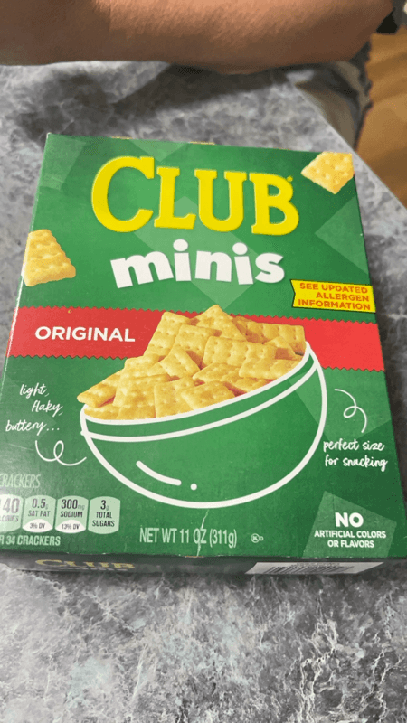 Club Minis Original Crackers