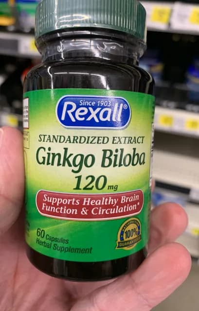 Rexall Standardized Extract Ginkgo Biloba