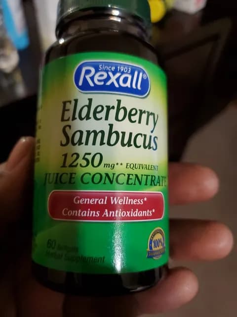 Rexall Elderberry Sambucus** Equivalent Juice Concentrate