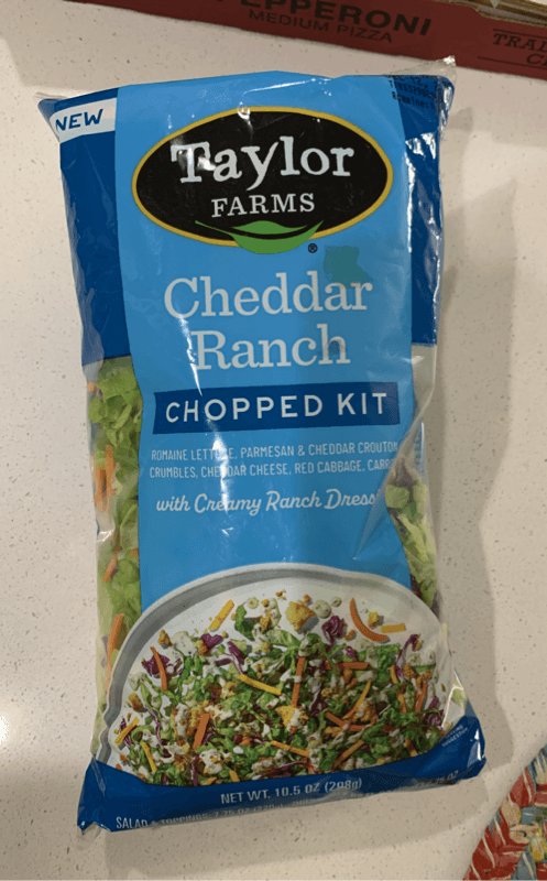 Taylor Farms Cheddar Ranch Chopped Kit