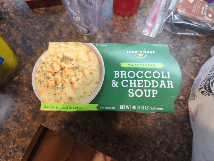 Ivar'S Soup Company Vegetarian Broccoli & Cheddar Soup