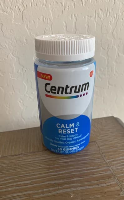 Centrum Calm & Reset Cherry Flavor 50 Gummies