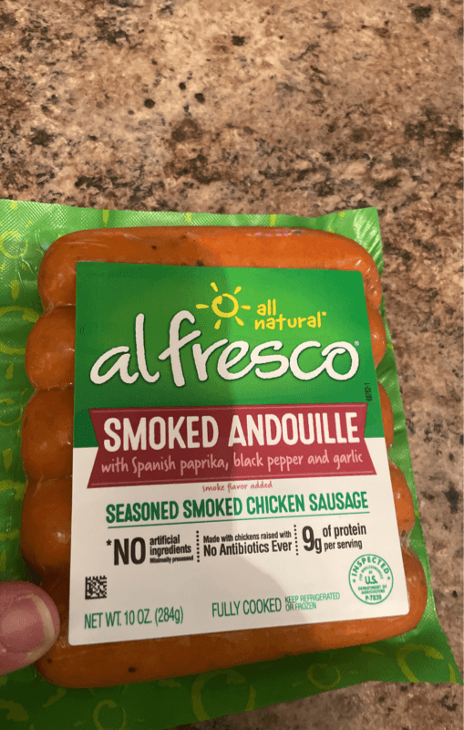Al Fresco Smoked Andouille Chicken Sausage