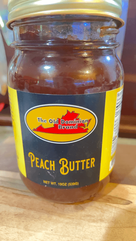 The Old Dominion Brand Peach Butter