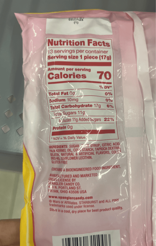 Starburst Pops All Pink Strawberry Lollipop