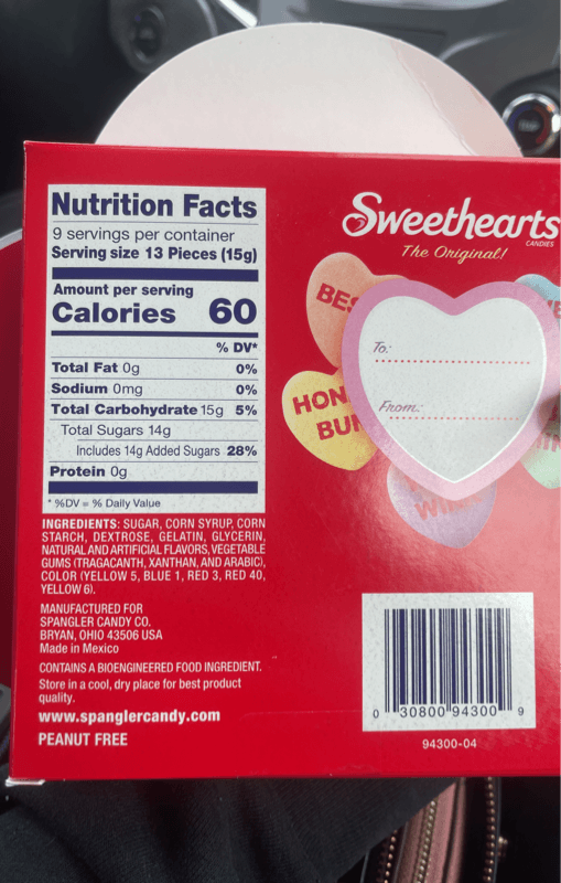 Sweethearts Candies The Original