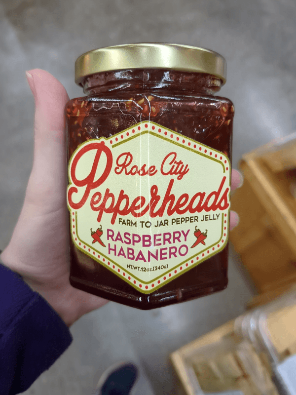Rose City Pepperheads Raspberry Habanero Pepper Jelly