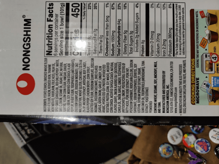 Nongshim Premium Tonkotsu Ramen Noodles With Seasoning Mix