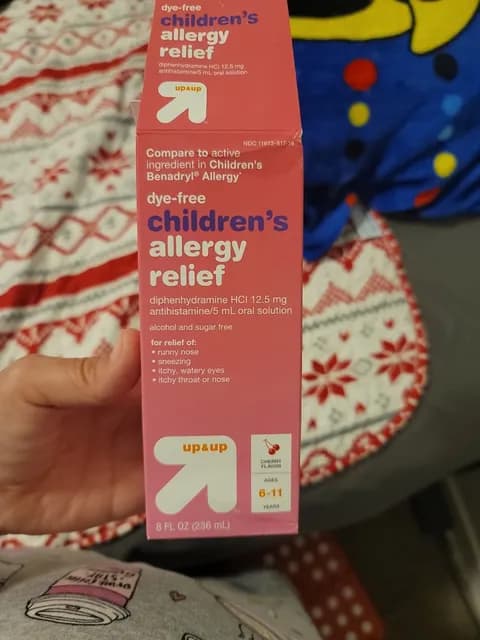 Up & Up Children'S Allergy Relief Cherry Flavor