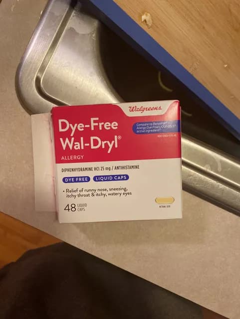 Walgreens Dye-Free Wal-Dryl Allergy