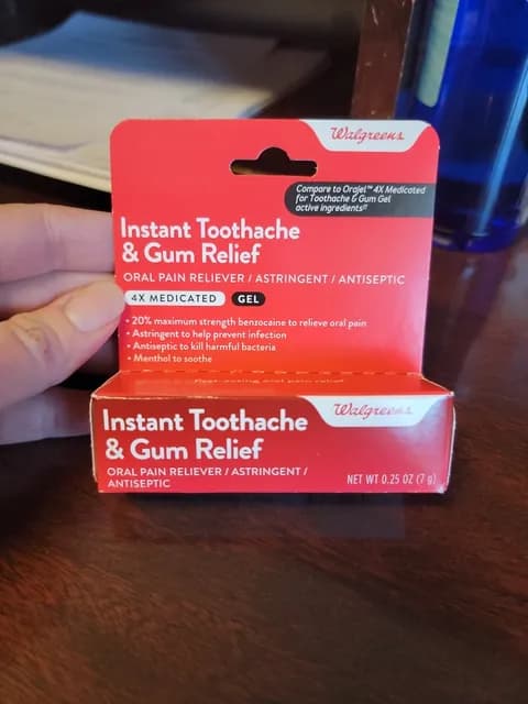 Walgreens Instant Toothache & Gum Relief