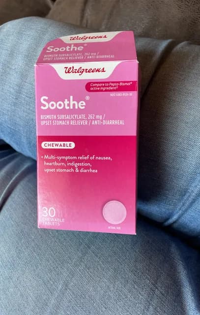 Walgreens Soothe Chewable