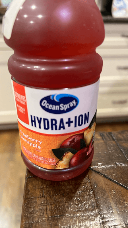 Ocean Spray Revitalize Cranberry Pineapple Flavored Juice