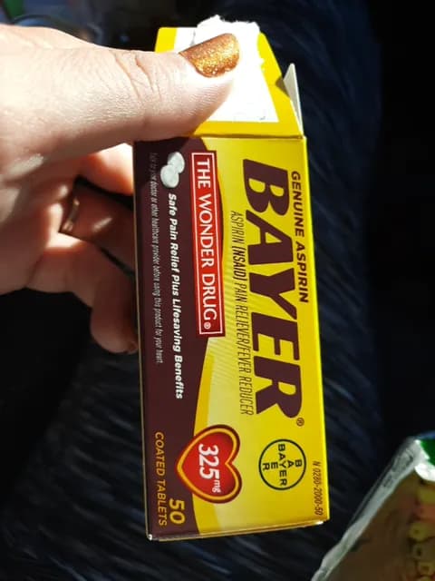 Bayer The Wonder Drug Aspirin Pain Reliever/Fever Reducer