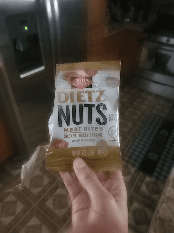 Dietz & Watson Dietz Nuts Meat Bites Smoked Turkey Sausage