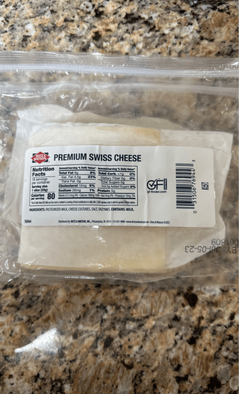 Dietz & Watson Premium Swiss Cheese