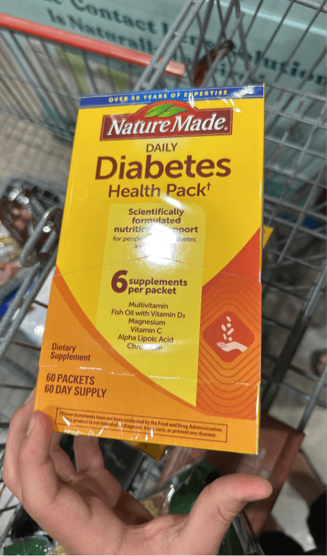 Nature Made Daily Diabetes Health