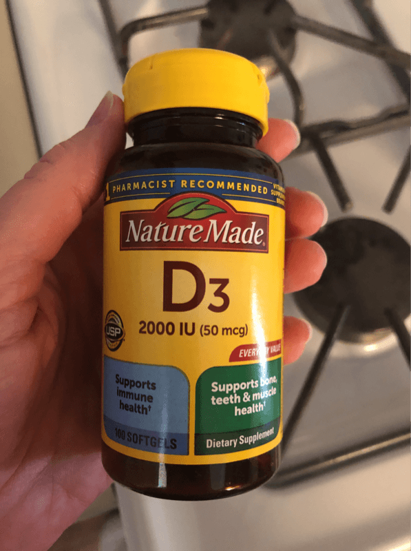 Nature Made Vitamin D3 2000 Iu (50 Mcg) 100 Softgels
