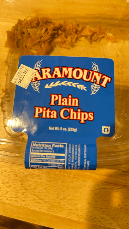 Paramount Plain Pita Chips