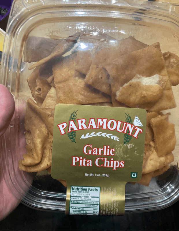 Paramount Garlic Pita Chips