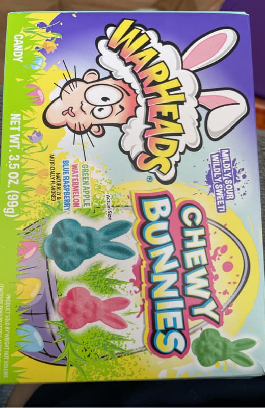 Warheads Chewy Bunnies Candy