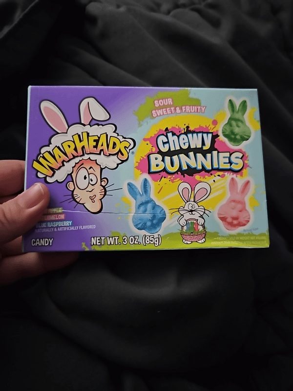 Warheads Sour Sweet And Fruity Chewy Bunnies