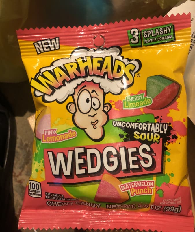 Warheads Wedgies Chewy Candy