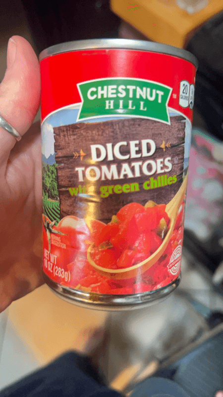 Chestnut Hill Diced Tomatoes With Green Chilies